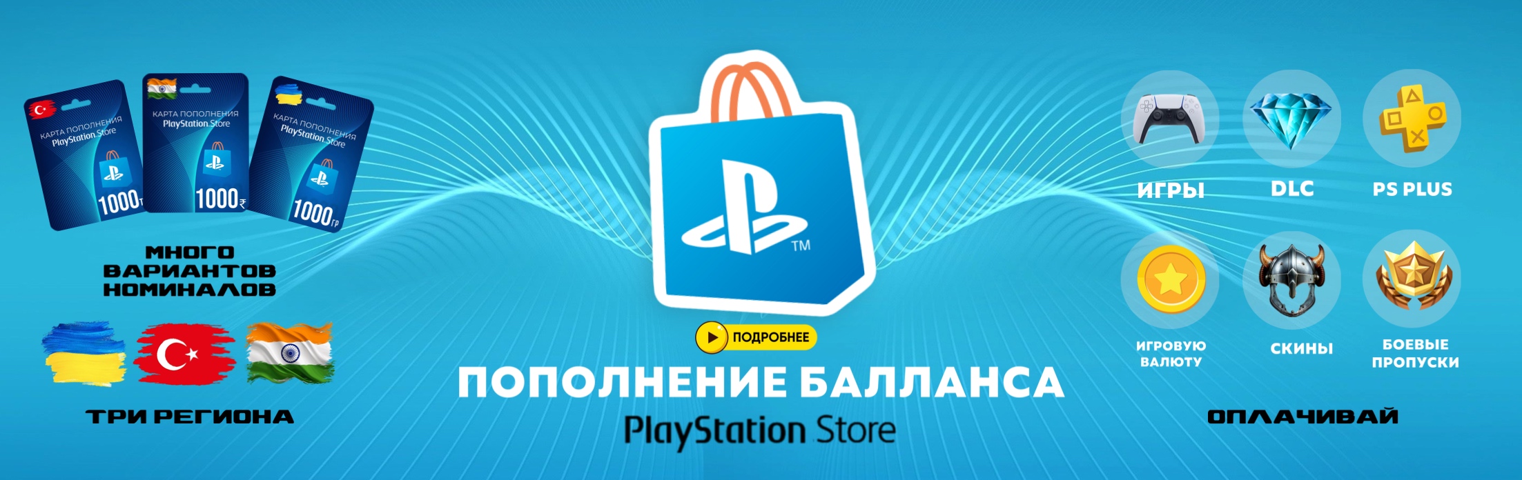 карты пополнения