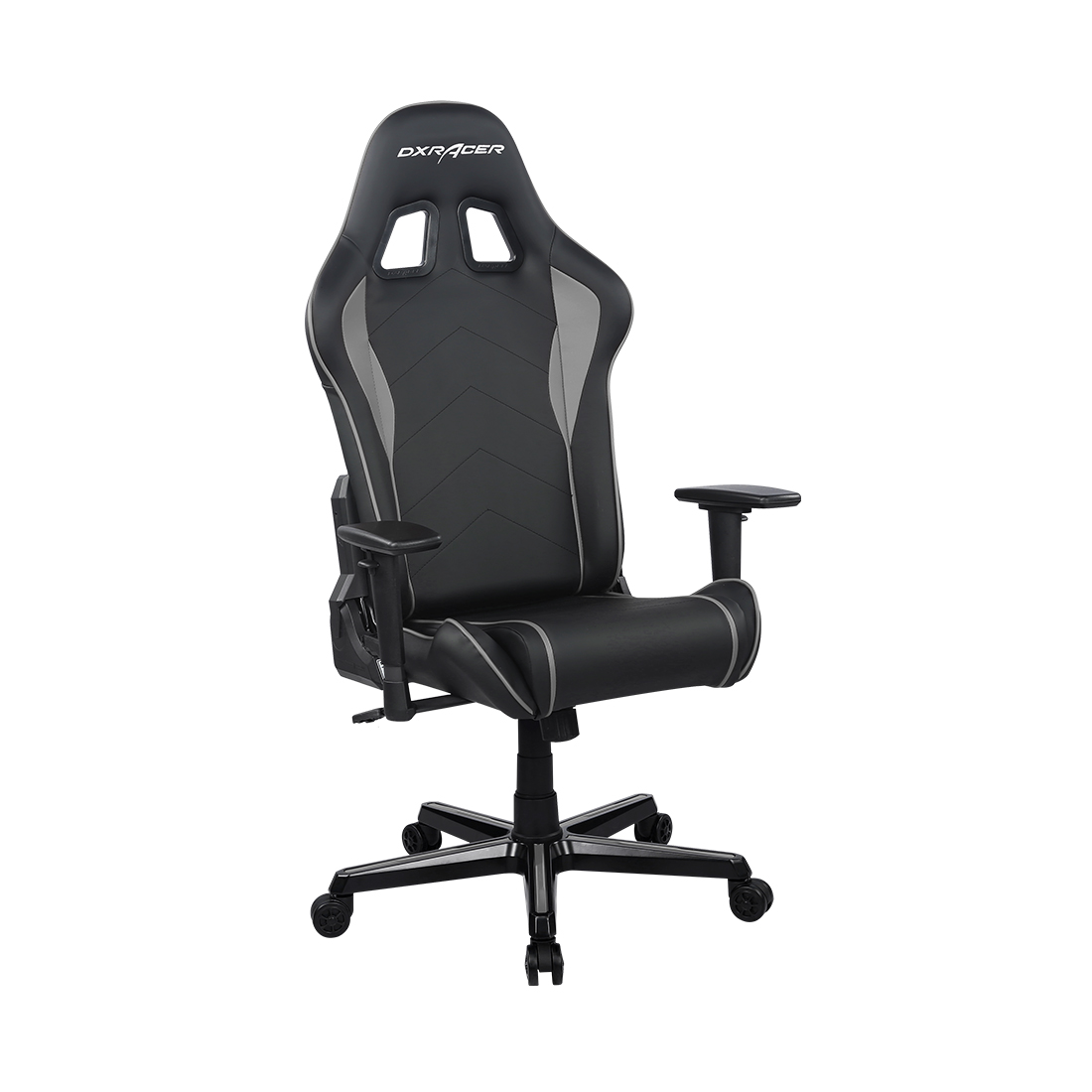 Кресло для геймеров DXRacer GC/P08/NG (чёрно-серое)