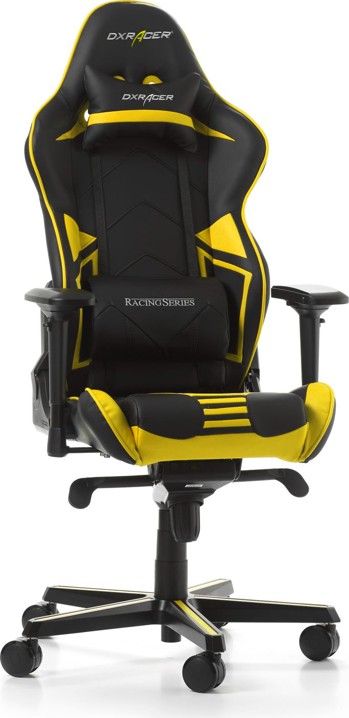 Кресло для геймеров DXRacer OH/RV131/NY (Чёрно-Жёлтый)