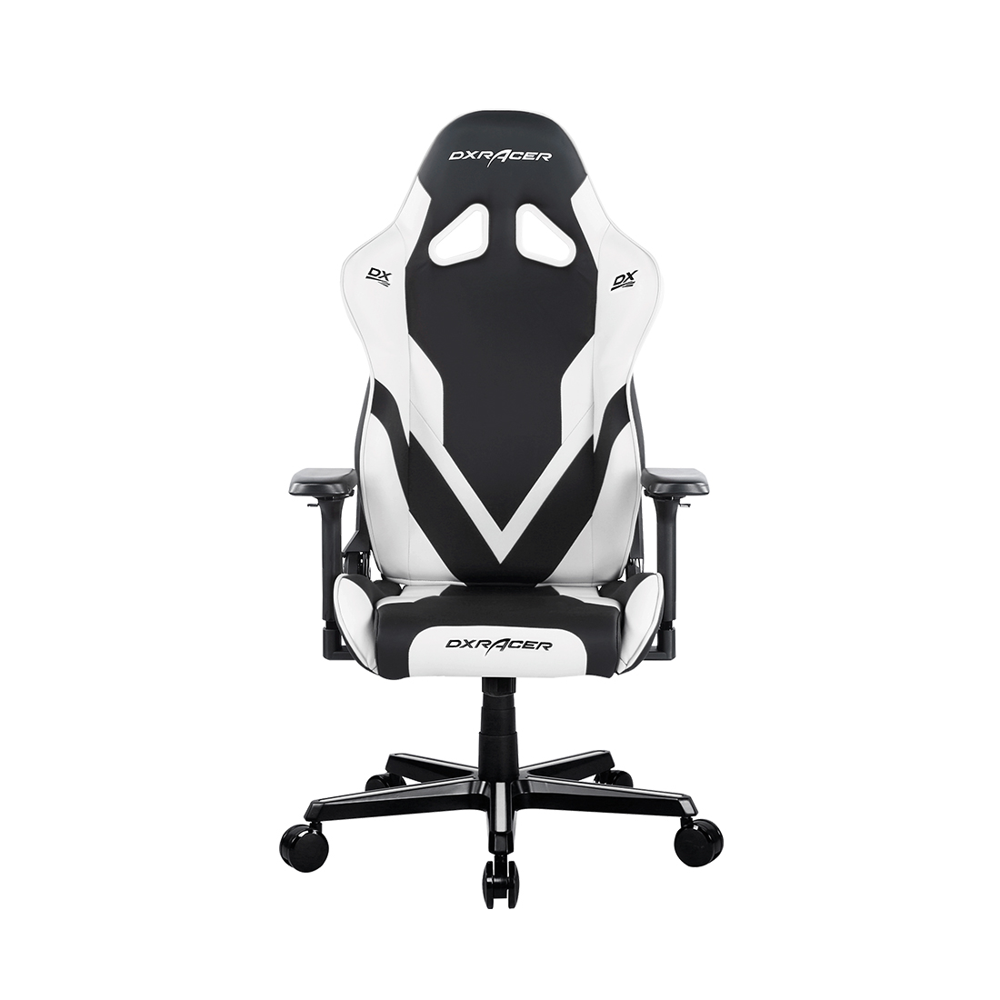 Кресло для геймеров DXRacer GC/G001/NW (черно-белое)