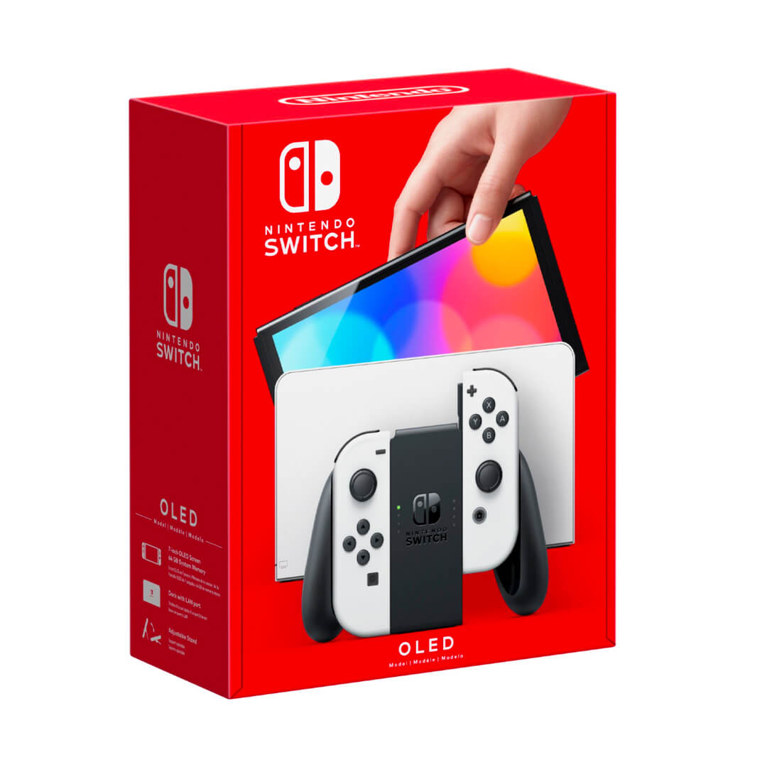 Nintendo Switch OLED (белый) от  MegaStore.kg
